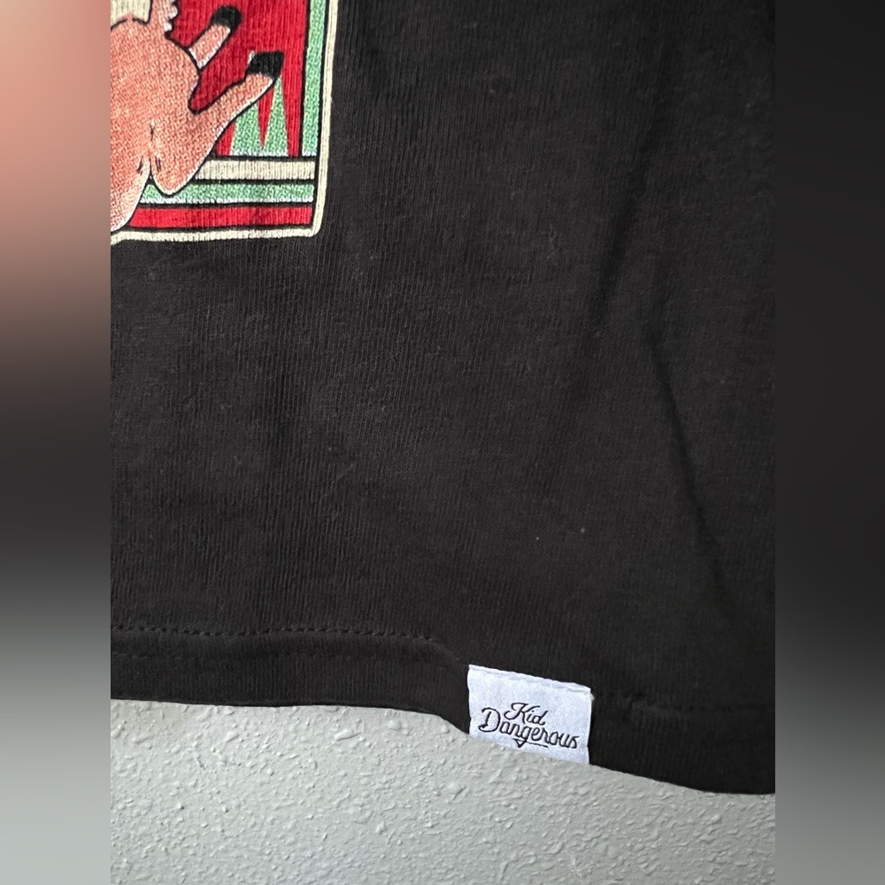 Kid Dangerous Vintage Style Graphic Christmas Tee Size 3-6mo - Picture 4 of 5